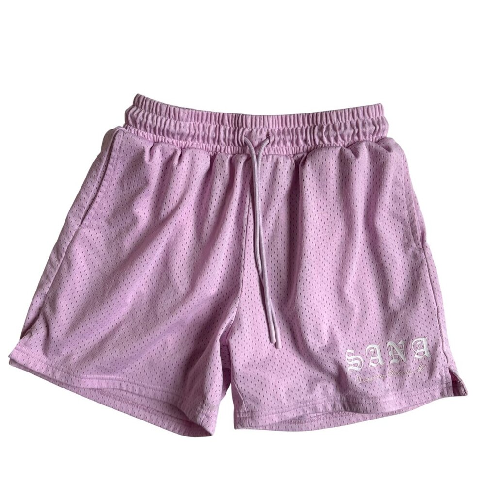 Sana Mesh Shorts (Lilac) - Size Small